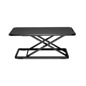 Alera AdaptivErgo Single-Tier Sit-Stand Lifting Workstation, 26.4" x 18.5" x 1.8" to 15.9", Black - 1 of 4