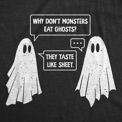 Мужские футболки Crazy Dog T-Shirts, Inc. Mens Funny T Shirts Ghost Joke Sarcastic Halloween Bedsheet Ghosts Graphic Novelty Tee for Men - Crazy Dog Men's T Shirt For Halloween Season M — фото 2