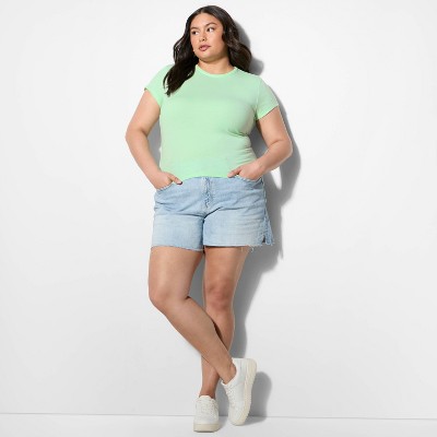 Women's Short Sleeve Crewneck T-Shirt - Wild Fable™