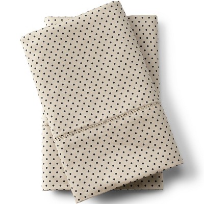 Lands' End 700 Thread Count Luxe Sateen Cotton No Iron Pillowcases