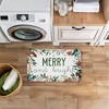 Stupell Industries Merry And Bright Seasonal Florals Printed Anti-Fatigue Floor Mat, design by Kim Allen, 30"x18" - 3 of 4