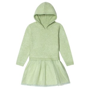 Gerber Toddler Girls' Sweater Dress With Tulle Skirt - 1 of 4