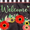 Evergreen Welcome Wreath Applique House Flag 28 x 44 Inches Outdoor Decor for Homes and Gardens - 2 of 3