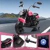 12V Kids Ride on Motorcycle,3-Wheel Kids Toddler Electric Motorcycle w/Training Wheels - 4 of 4