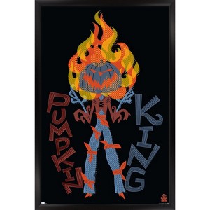 Trends International Disney Tim Burton's The Nightmare Before Christmas - Pumpkin Framed Wall Poster Prints - 1 of 4