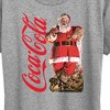 Women's - Coca-Cola - Vintage Santa With Presents Short Sleeve Graphic T-Shirt - 2 of 4