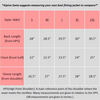 Мужские куртки Alpine Swiss Niko Men’s Puffer Jacket | Warm Down Alternative Insulated Coat | Packable, Water-Resistant & Windproof Winter Outerwear with Zipper — фото 5