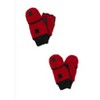 CTM Kids' 4-7 Fleece Flip Top Fingerless Gloves and  Mitten - image 2 of 2