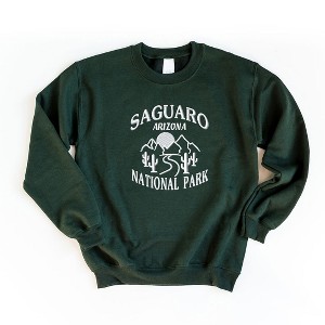 Simply Sage Market Women's Graphic Sweatshirt Embroidered Sagauro Arizona - 1 of 3