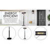Fire Sense Black Powder Coated Steel Telescoping Offset Pole Mounted Infrared Patio Heater - 3 of 4