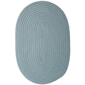 Colonial Mills Boca Raton - Federal Blue 2 Ft x11 Ft Runner (Oval) Rug Indoor/Outdoor 100% Polypropylene - 1 of 3
