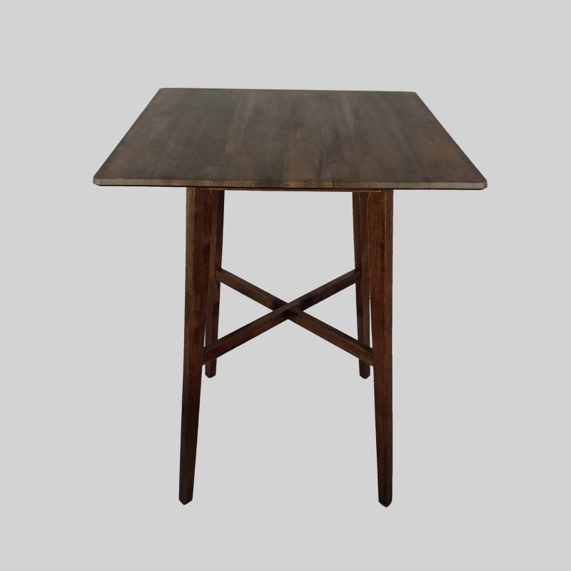 Kenilworth Modern Rectangle Bar Table Walnut Finish - Christopher Knight Home, 1 of 6
