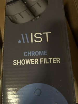 Water Softening Chrome Shower Filter 2 Filter Cartridges 15 Stage Filtration  System - Mist : Target