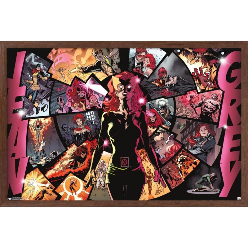 Trends International Marvel Comics - The X-Men: Dark Phoenix - Jean Framed Wall Poster Prints, 1 of 7