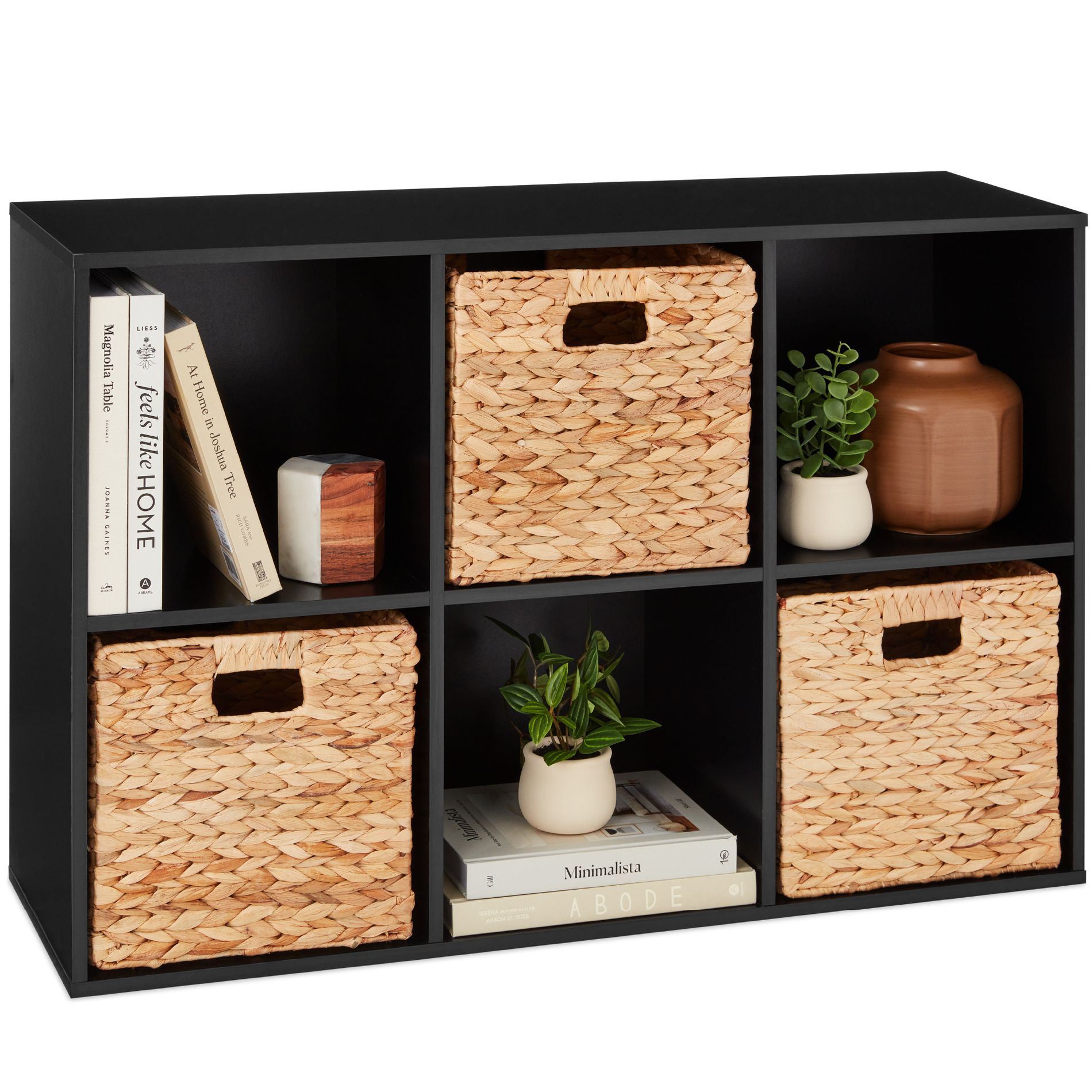 Best Choice Products Cube Bookshelf w/ Removable Back Panels