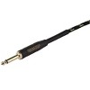 Monoprice Braided Cloth 1/4 Inch (TS) Male 20AWG Instrument Cable Cord - 15 Feet- Black (Gold Plated) - 3 of 4