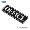 Unique Bargains Acrylic Smooth Self-Adhesive Decor Home Business Office Sign - 3 of 4
