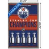 Trends International NHL Edmonton Oilers - Champions 23 Framed Wall Poster Prints - 3 of 4