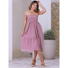 INSPIRE CHIC Women's Summer Smocked Waist Flowy Floral Maxi Skirts - 2 of 4