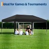 10x20 Pop Up Canopy Camping Tent with One Roller Bag, 3 Adjustable Height, 4 Weight Bags - 4 of 4