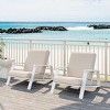Adirondack Acacia Wood Outdoor Club Chair with Cushions, Modern Lounge Chair for Patio or Backyard-3irtyhousy - 2 of 4