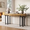 Hommoo Industrial Narrow Console Table with Metal Legs - 4 of 4