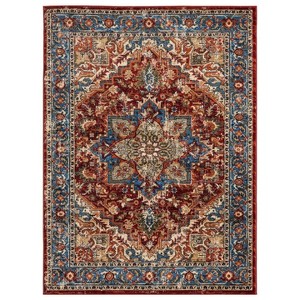 Luxe Weavers Howell Collection Floral Indoor Area Rug - 1 of 4