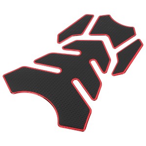 Unique Bargains Motorcycle Gas Oil Fuel Tank Protector 3D PVC Rubber Sticker 1 Pc - 1 of 4