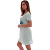 Just Love Sleep Dress for Women - Sleeping Dorm Shirt - Ladies Nightshirt - Nightgown Sleepwear - 2 of 3