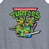 Women's - Teenage Mutant Ninja Turtles - Gaming Group And Logo Graphic Racerback Tank - 2 of 4