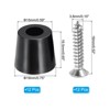 Unique Bargains Non Slip Corrosion Resistant Durable Rubber Material Rubber Feet 20 Pcs - 2 of 4