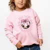 The Juniper Shop Just A Girl Who Loves Soccer Coquette Toddler Sweatshirt - 2 of 4