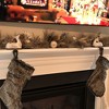 Northlight Glitter Pine Needle and Apple Pine Cone Artificial Christmas Garland - 6' x 9" - Unlit - 4 of 4