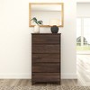 Plank+Beam Solid Wood Farmhouse 5 Drawer Dresser - 2 of 4