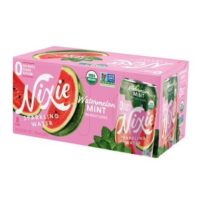 Nixie Watermelon Mint Sparkling Water - 8pk/12 fl oz Cans