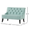 NicBex 44.25 Inch Loveseat Sofa with Tufted Back Modern Upholstered Couch with Wood Legs for Living Room,Apartment - 3 of 4