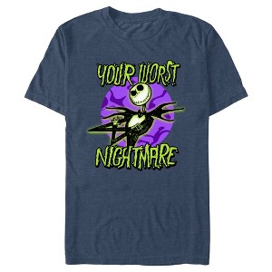 Men's The Nightmare Before Christmas Jack Your Worst Nightmare T-Shirt - 1 of 4
