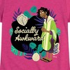 Girls' - Disney - Socially Awkward Bruno Fitted Short Sleeve Graphic T-Shirt - 2 of 4