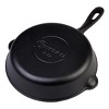 Victoria Seasoned Cast Iron Skillet 8 Black : Target