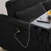 NicBex Pull-out and Push-in Sofa Couch for Living Room Adjustable Sofa Bed Convertible Lounge Guest Bed with a Movable Tabletop and USB Ports - 2 of 4