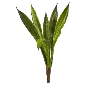 Nearly Natural 20-in Sansevieria Artificial Plant (Set of 6) - 1 of 2
