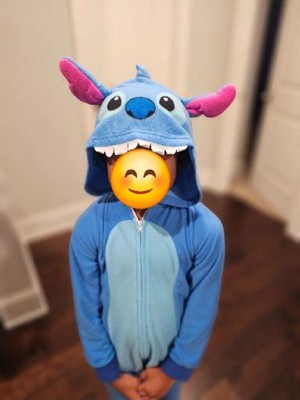 Pyjama enfant Lan Stitch - Combinaison grenouillère cosplay - Bleu