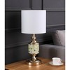 MAYEERTY 23inch Rose Gold Bohemian Glass Mosaic Modern Table Lamp for Living Room - 2 of 4
