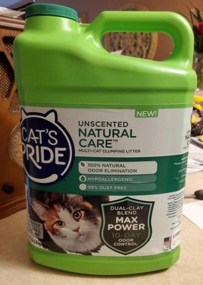 Cat's pride natural clearance litter