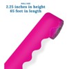 Carson Dellosa Education Hot Pink Rolled Scalloped Border, 65 Feet Per Roll, Pack of 3 - 3 of 3