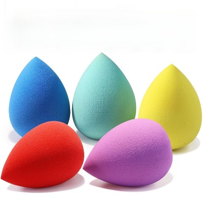 Makeup Sponge 5 Pcs Set, Latex-Free Boun Boun Beauty Sponge for Blending, Makeup Sponges for Foundation, Liquid, Cream and Powder.