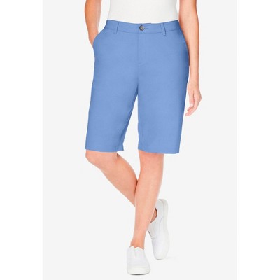 Woman Within Adjustable Waist Chino Short