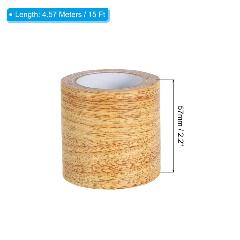 Unique Bargains Self-Adhesive Realistic Patch Wood Grain Repair Tape, 5 of 7