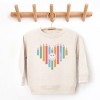 The Juniper Shop SmileyWorld Pencil Heart Toddler Sweatshirt - 2 of 4