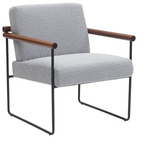 PAGED Modern Accent Chair Living Room Chairs with Armrests, Upholstered Armchair for Living Room - 1 of 4